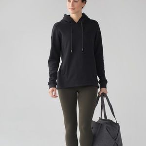 NWT Lululemon Wind Down Pullover Sz 10 Black